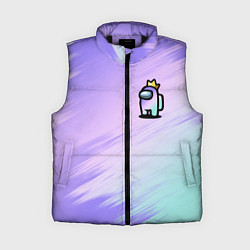 Женский жилет AMONG US GRADIENT, цвет: 3D-черный