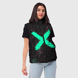 Женский жилет Silence, цвет: 3D-красный — фото 2