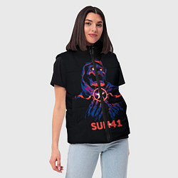 Женский жилет Sum 41 череп, цвет: 3D-красный — фото 2
