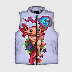 Женский жилет Магический аксолотль