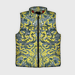 Женский жилет УЗОР , ФУТУРИЗМ,