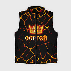 Женский жилет Сергей, цвет: 3D-красный