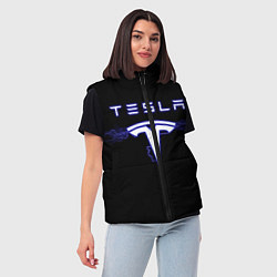 Женский жилет TESLA, цвет: 3D-черный — фото 2