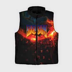 Женский жилет DOOM MARS, цвет: 3D-черный