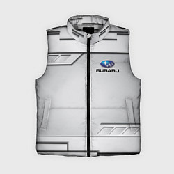 Женский жилет SUBARU СУБАРУ, цвет: 3D-светло-серый