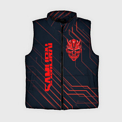 Женский жилет CYBERPUNK 2077 samurai