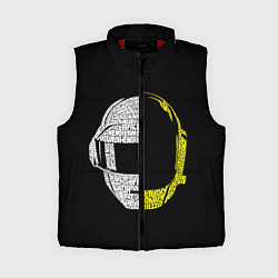 Женский жилет Daft Punk, цвет: 3D-красный
