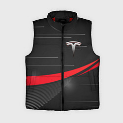 Женский жилет TESLA ABSTRACT ТЕСЛА СПОРТ, цвет: 3D-красный