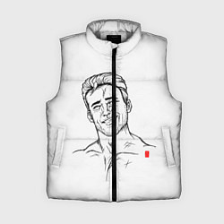 Женский жилет Aniki, цвет: 3D-светло-серый