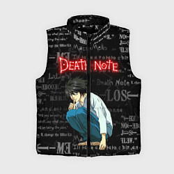 Женский жилет ТЕТРАДЬ СМЕРТИ, цвет: 3D-черный