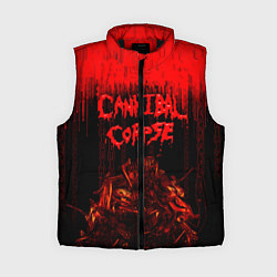 Женский жилет CANNIBAL CORPSE, цвет: 3D-черный