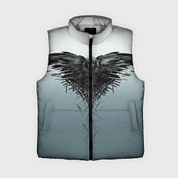 Женский жилет Crow, цвет: 3D-светло-серый