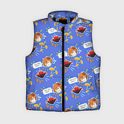 Женский жилет Тарталья на обеде, цвет: 3D-черный