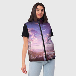 Женский жилет Долина, цвет: 3D-красный — фото 2