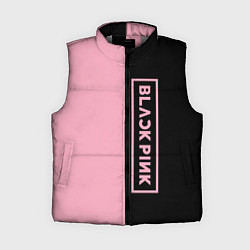 Женский жилет BLACKPINK, цвет: 3D-светло-серый