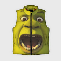 Женский жилет Shrek is Yelling, цвет: 3D-красный