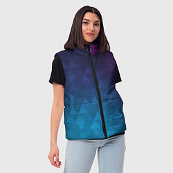 Женский жилет BASTERIA, цвет: 3D-светло-серый — фото 2