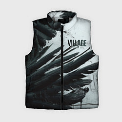 Женский жилет Resident Evil Village крылья, цвет: 3D-светло-серый