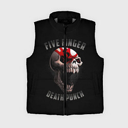 Женский жилет Five Finger Death Punch 5FDP, цвет: 3D-светло-серый