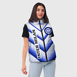 Женский жилет ИНТЕР МИЛАН INTER MILAN, цвет: 3D-черный — фото 2