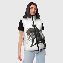 Женский жилет Фушигуро Мегуми, цвет: 3D-красный — фото 2