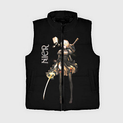 Женский жилет Nier Automata 2B, цвет: 3D-черный