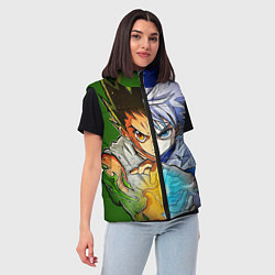 Женский жилет Киллуа золдик и Гон хантер, цвет: 3D-черный — фото 2