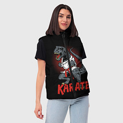 Женский жилет KARATE T-REX, цвет: 3D-черный — фото 2