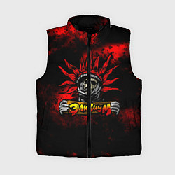 Женский жилет Элизиум череп с табличкой