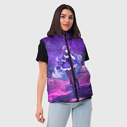 Женский жилет Genshin Impact Кэ Цин, цвет: 3D-черный — фото 2