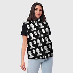 Женский жилет ONE-PUNCH MAN ВАН ПАНЧ МАН Z, цвет: 3D-черный — фото 2