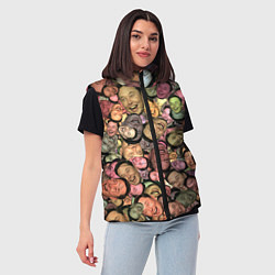 Женский жилет Как тебе такое, Илон Маск!?, цвет: 3D-красный — фото 2