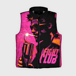 Женский жилет Тайлер Дёрден с динамитом, цвет: 3D-светло-серый