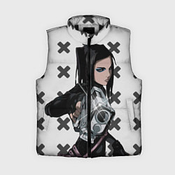 Женский жилет Риэл Мэйер из Эрго Прокси, цвет: 3D-черный