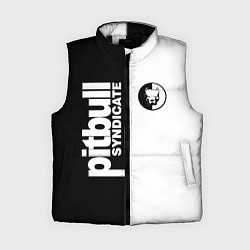 Женский жилет PITBULL SYNDICATE ПИТБУЛЬ, цвет: 3D-черный