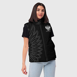 Женский жилет Russia Black Side New 202223, цвет: 3D-черный — фото 2
