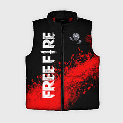 Женский жилет FREE FIRE Фри Фаер, цвет: 3D-красный