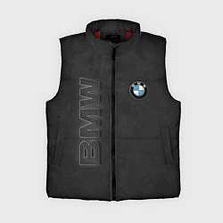 Женский жилет BMW LOGO AND INSCRIPTION, цвет: 3D-красный