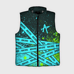 Женский жилет PUBG New State - Paint Lines, цвет: 3D-светло-серый