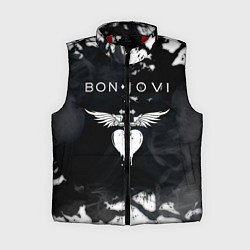 Женский жилет BON JOVI БОН ДЖОВИ, цвет: 3D-красный