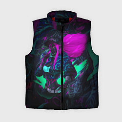 Женский жилет KDA AKALI NEON АКАЛИ НЕОН LEAGUE OF LEGENDS