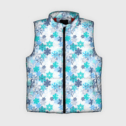Женский жилет Зимние Снежные Узоры