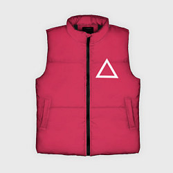Женский жилет Треугольник, цвет: 3D-черный