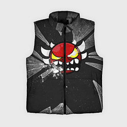 Женский жилет Geometry Dash: Fragments, цвет: 3D-черный