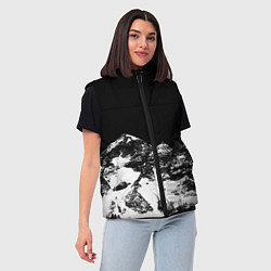 Женский жилет ГОРЫ ЧБ, цвет: 3D-черный — фото 2