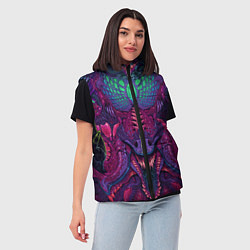 Женский жилет Скоростная тварь, цвет: 3D-светло-серый — фото 2