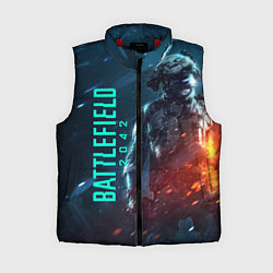 Женский жилет BATTLEFIELD 2042 SOLDIER WARS, цвет: 3D-красный
