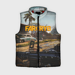 Женский жилет Far Cry 6 game art, цвет: 3D-красный