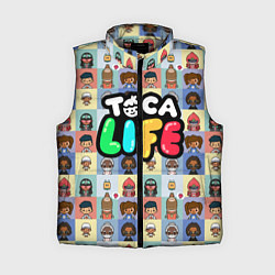 Женский жилет Toca Life, цвет: 3D-светло-серый