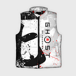 Женский жилет GHOST OF TSUSHIMA ПРИЗРАК ЦУСИМЫ БЕЛЫЙ